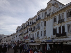 Spanish architectural influence in Tanger